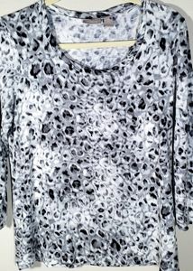 Chico's animal print top